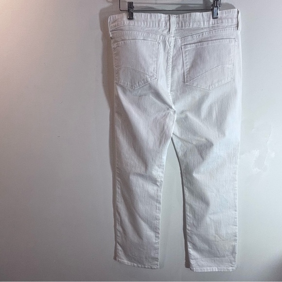 NOT YOUR DAUGHTER JEANS NYDJ Sz 12P Marilyn Slim Straight Leg Pockets Jeans - Picture 6 of 8